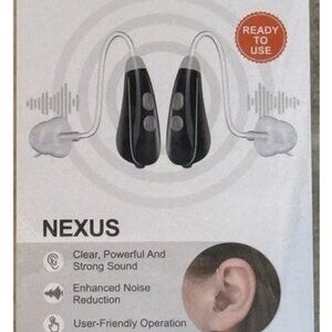 Ceretone Nexus OTC Hearing Aids CE-D36AT Clear & Powerful Sound Aid New Sealed